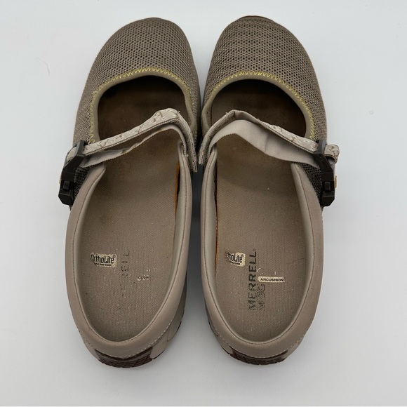 Merrell Women's Encore Mary Jane Flats - Taupe and Brown - Picture 4 of 10